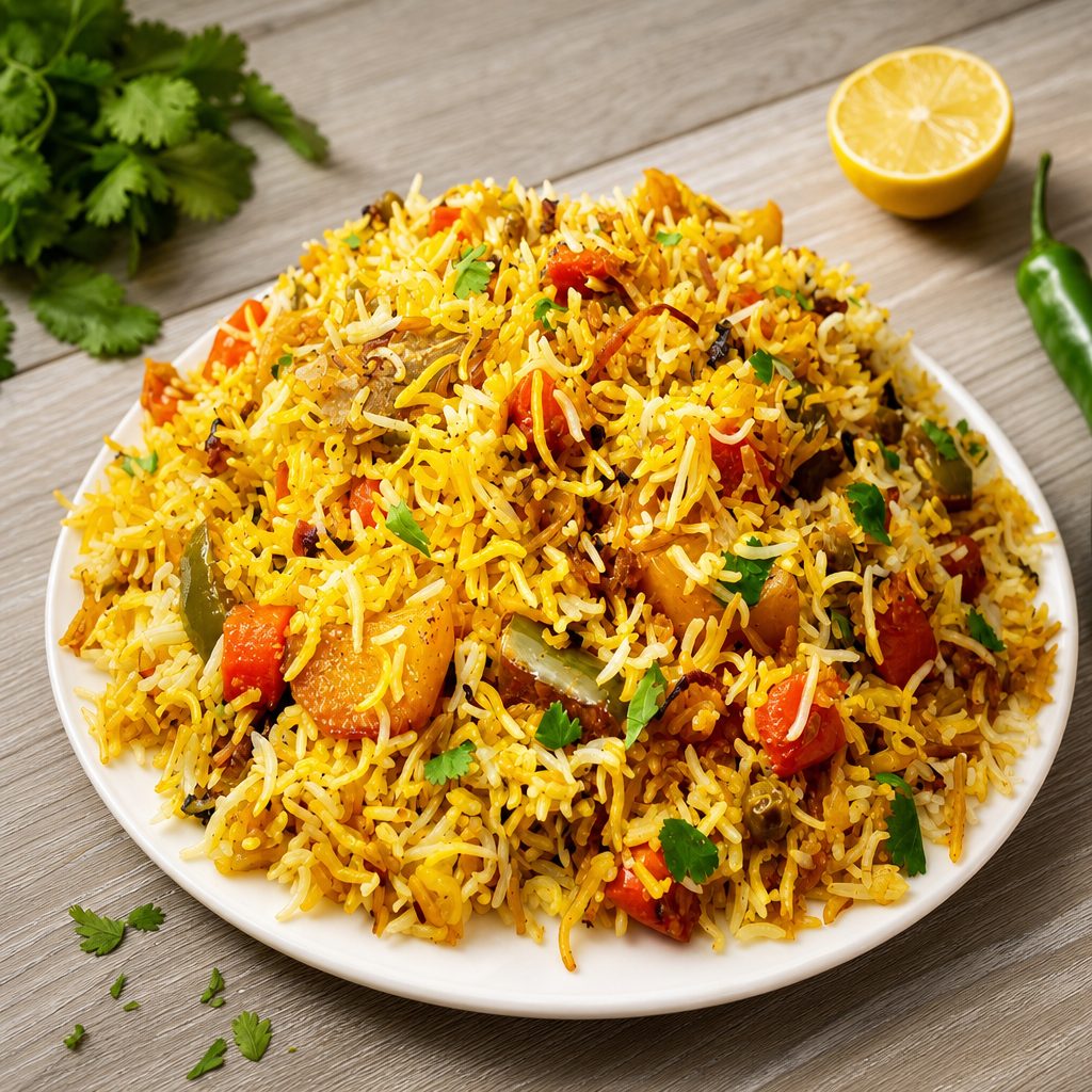 FAMILY PACK VEG DUM BIRYANI.