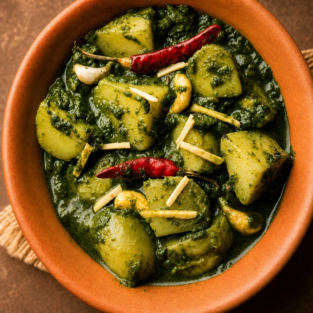 ALOO PALAK.