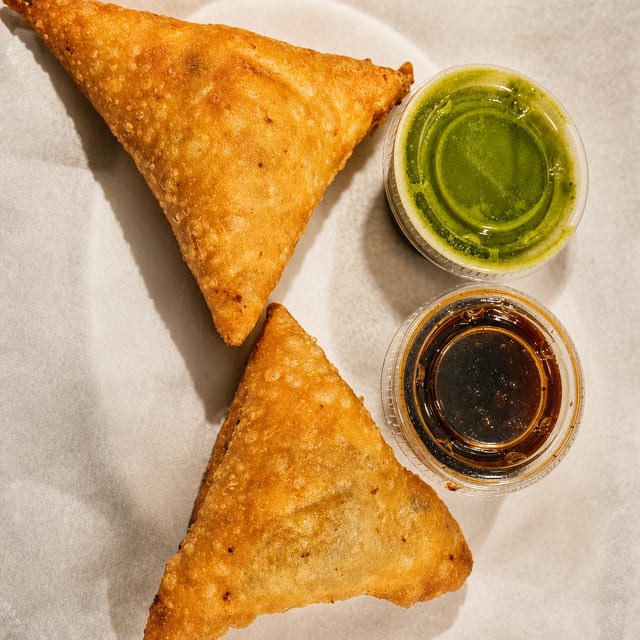LAMB-KEEMA SAMOSA (2Pcs).