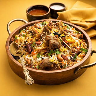 GOAT-DUM BIRYANI (Bone - In)