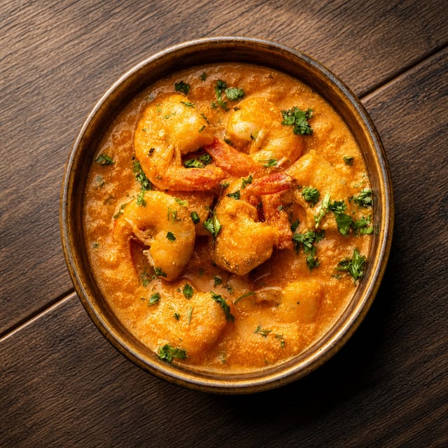 SHRIMP CURRY.