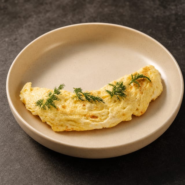 EGG OMELETTE.