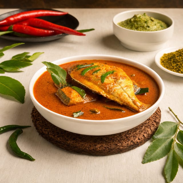 FISH LAAL CURRY.