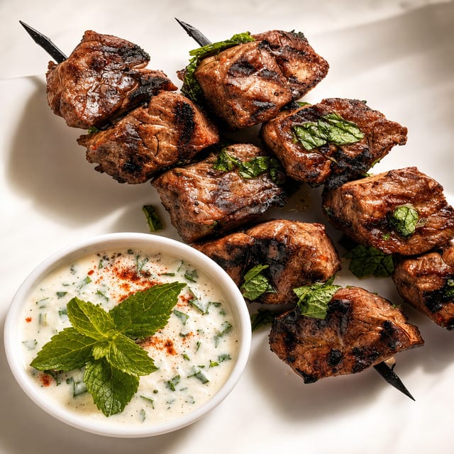 LAMB-SHEEKH KEBAB.