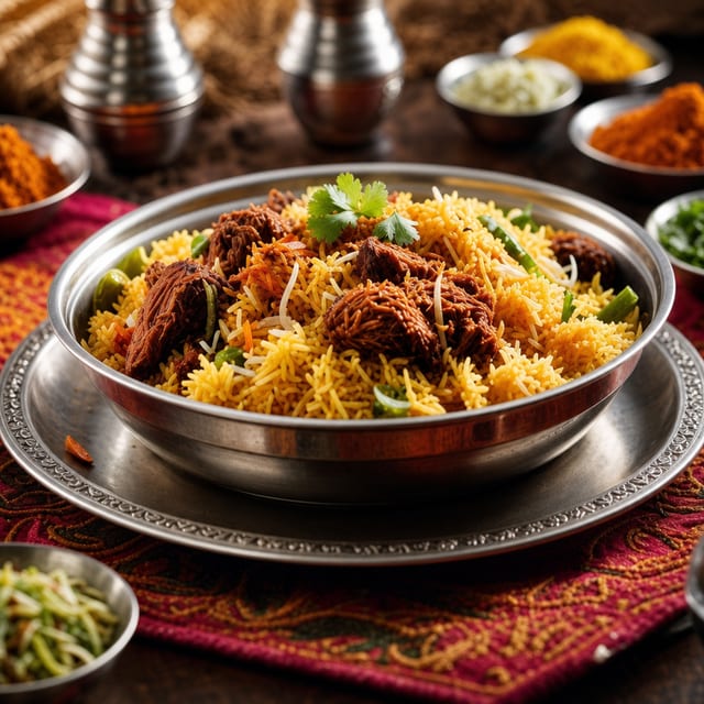 CHICKEN-BONELESS BIRYANI.