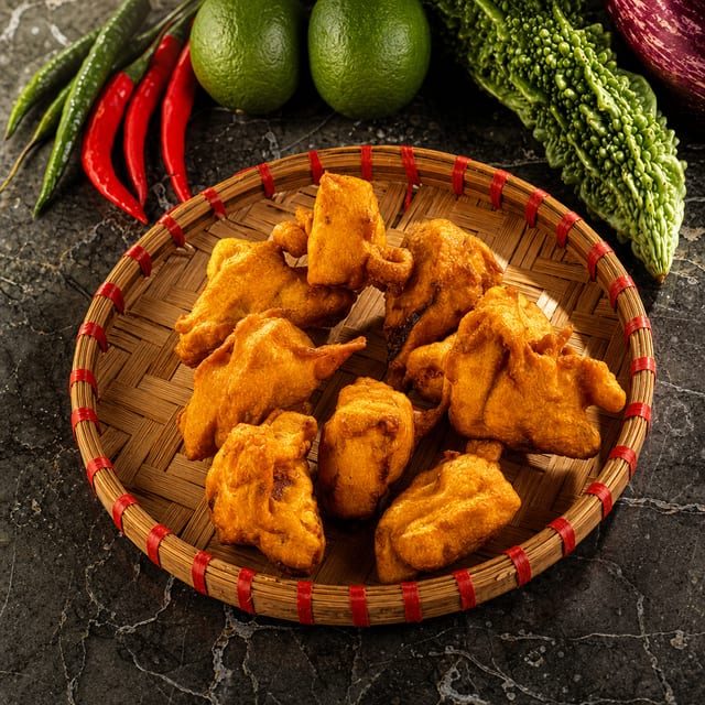 ONION PAKORA.