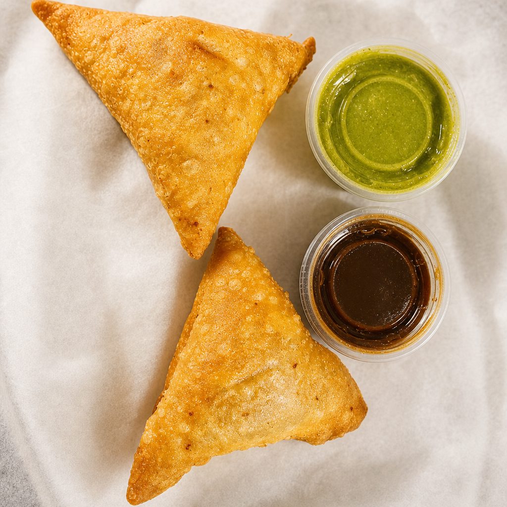 GOAT-KEEMA SAMOSA(2Pcs).
