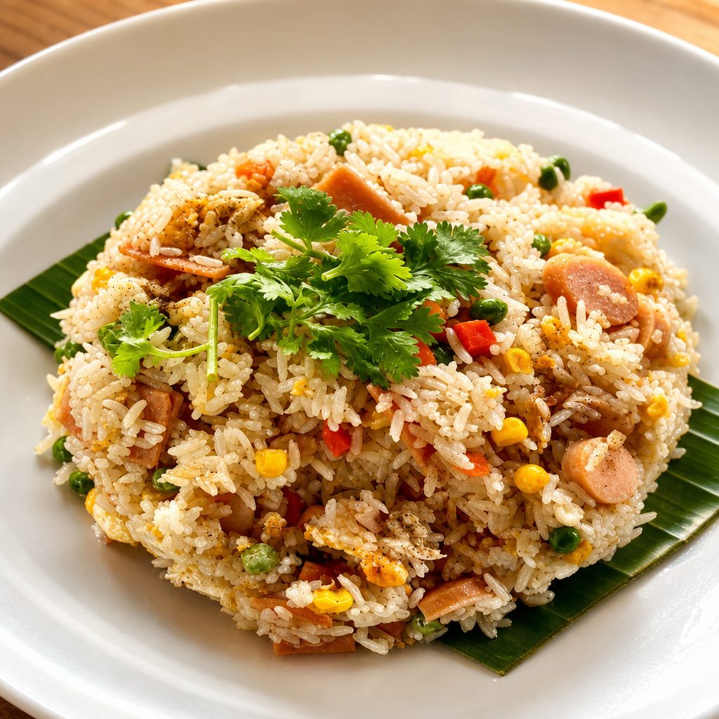 VEG-FRIED RICE.
