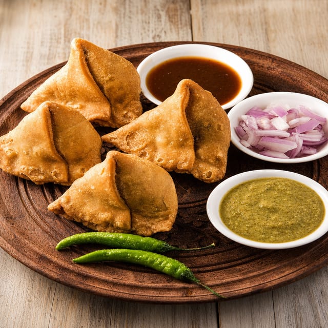 ONION-SAMOSA (4 PCS).