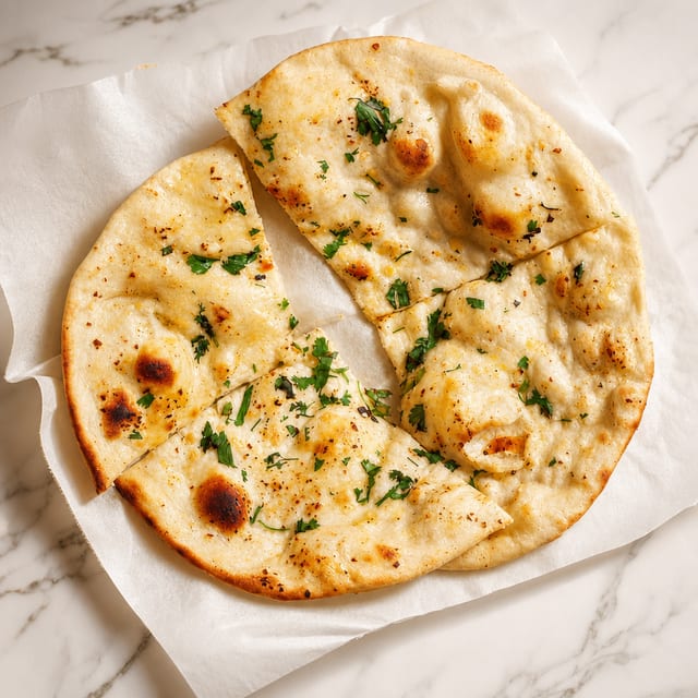 GARLIC NAAN.