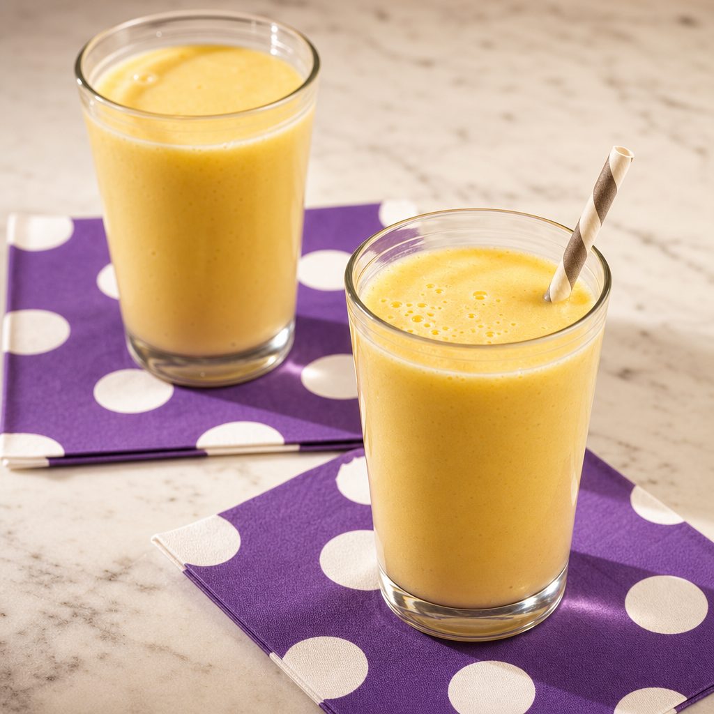 BANANA SMOOTHIE.