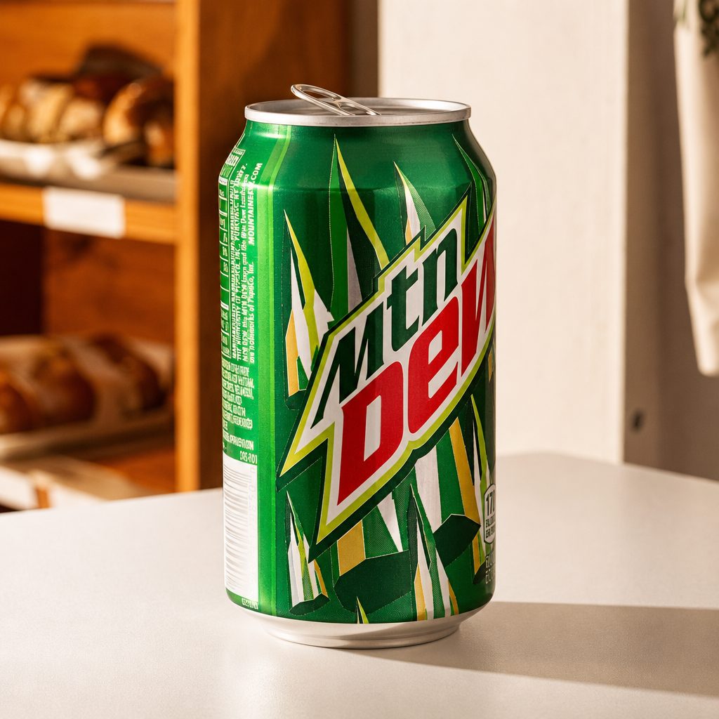 MOUNTAIN DEW.